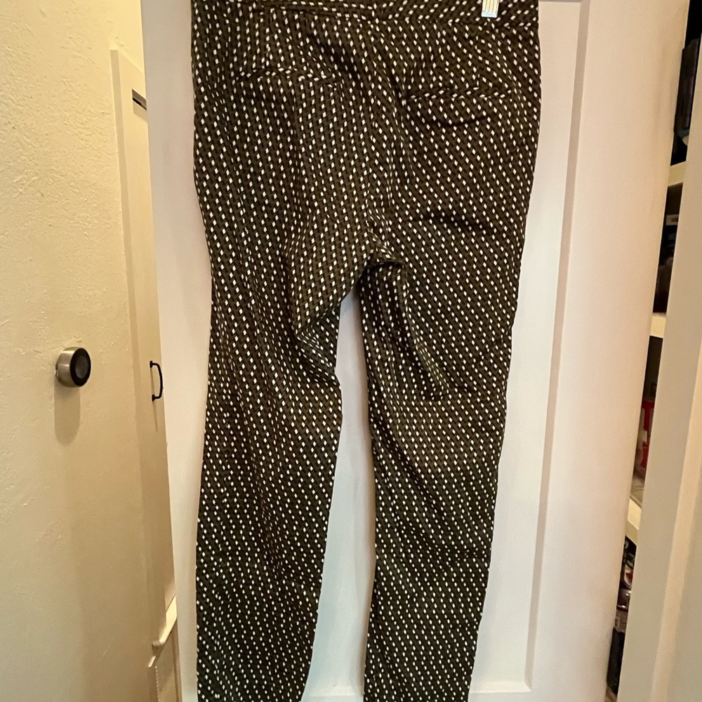 Zara Basic Black Label Geometric Print Pants | Si… - image 6